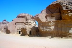 تصاویری از بقایای باستانی «حِجر»