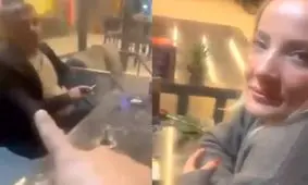 ویدیو جنجالی در ترکیه/ وقتی زن جوان با صحنه خیانت همسرش روبرو شد!