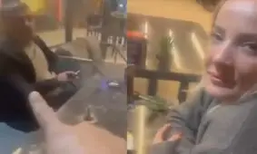 ویدیو جنجالی در ترکیه/ وقتی زن جوان با صحنه خیانت همسرش روبرو شد!