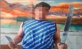 درخواست مادر برای دستگیر پسر: او با شمشیر و قمه دیگران را تهدید می‌کند