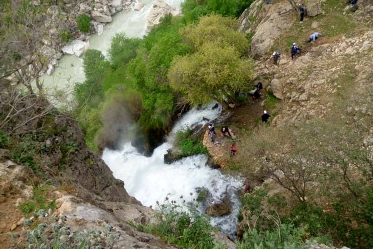 آبشار لندی دوباره حادثه آفرید