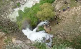 آبشار لندی دوباره حادثه آفرید
