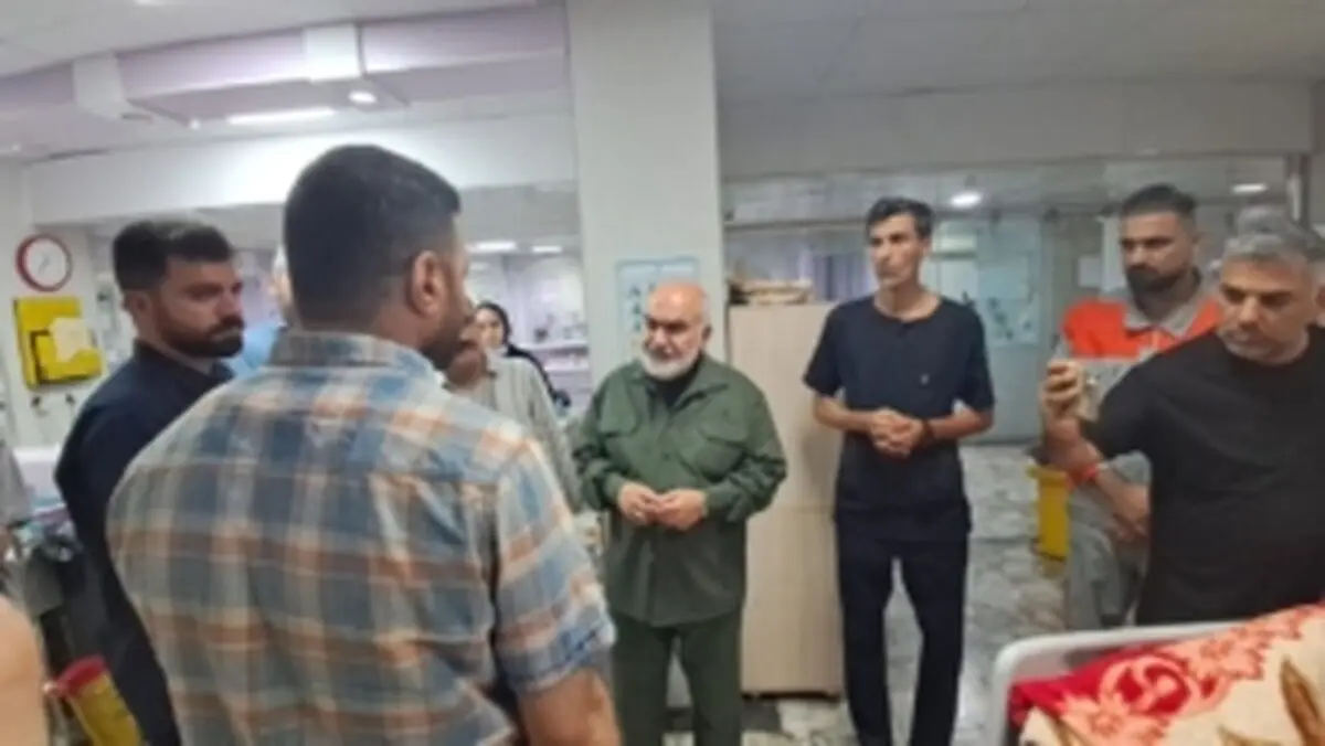 بازدید استاندار خوزستان از بیمارستان‌های بقایی یک و دو پس از حمله موشکی / انتقال بیماران در کوتاه‌ترین زمان انجام شد