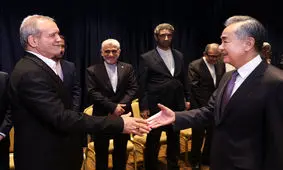 دیدار وزیر خارجه چین با رئیس‌جمهور ایران در نیویورک 