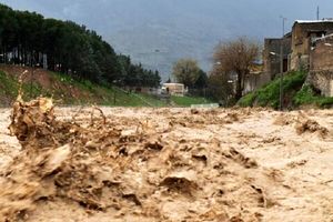 نجات یک خانواده ۱۲ نفره عشایر از سیلاب در ارسنجان