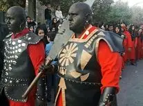 دیده شدن جن در عزاداری محرم در خمینی شهر/ ویدئو