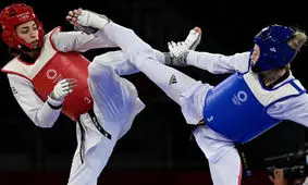 رونمایی از کیمیا علیزاده در کشور جدیدش!