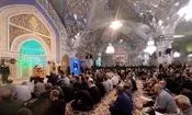 مراسم دومین سالگرد شهادت شهدای خدمت در مشهد برگزار شد