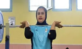 تصویری از تمرینات یکتا جمالی در آلمان