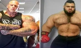 درآمد نجومی از مبارزه هالک ایرانی و مارتین فورد