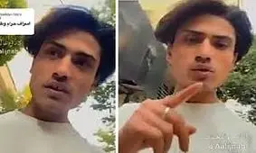 ویدئو خبرساز از اسراف عمدی آب توسط مرد افغان / ویدئو