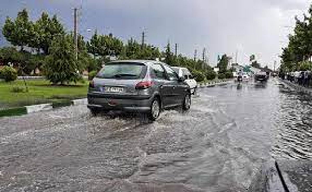 بارش سیلآسای باران در کهگیلویه و بویراحمد / ویدئو