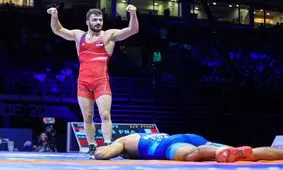 علی ارسلان کشتی‌گیر سال صربستان شد

