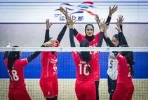 صعود تیم ملی والیبال زنان ایران به مرحله حذفی قهرمانی آسیا/ حضور ملی‌پوشان در جمع ۸ تیم برتر
