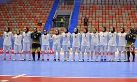 سومین برد دختران فوتسال ایران در کافا

