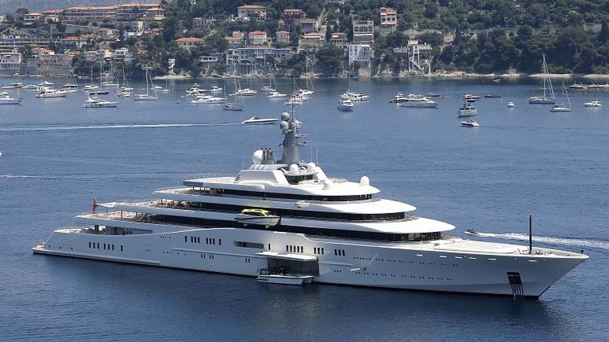 قایق تفریحی ۹۰۰ میلیون یورویی مالک باشگاه چلسی در بدروم ترکیه