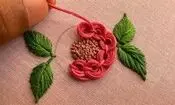 آموزش گلدوزی ساده و برزیلی/ ویدئو