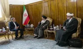 دیدار نماینده رهبر انقلاب در عراق با عراقچی

