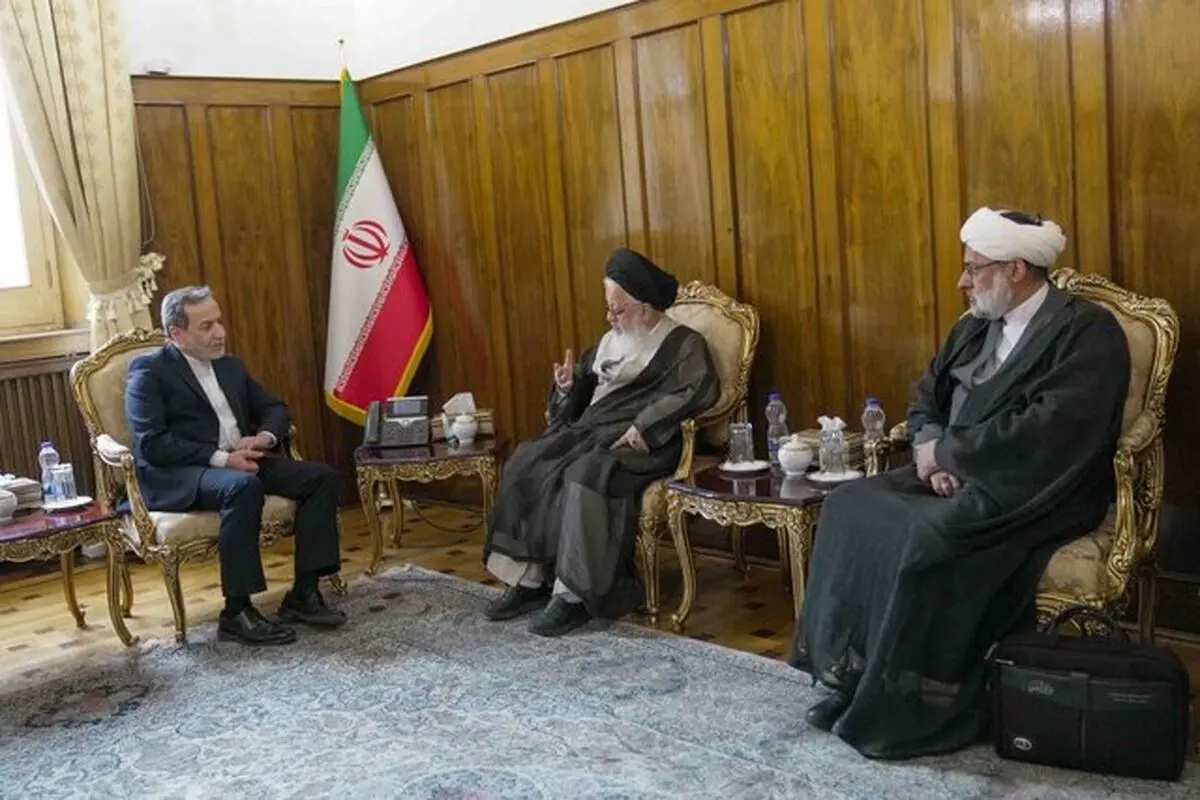 دیدار نماینده رهبر انقلاب در عراق با عراقچی

