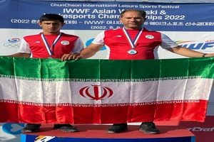 کسب ۲ مدال نقره تاریخی برای اسکی روی آب ایران