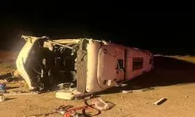 تصادف مرگبار در ترکیه با ۹ کشته/ ویدئو 