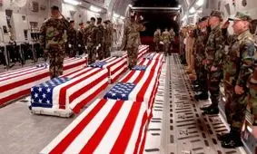 ۶ سرباز آمریکایی به هلاکت رسیده در سقوط هواپیمای سوخت‌رسان/ عکس