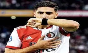گل علیرضا جهانبخش در دربی روتردام /ویدئو