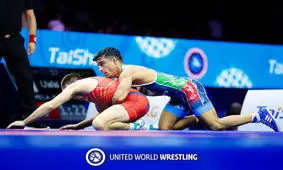 محمدنژاد اولین فینالیست مسابقات جهانی کشتی شد