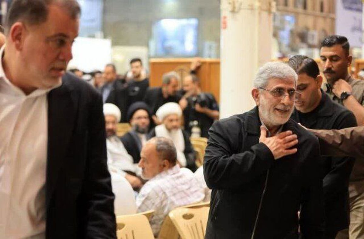 حضور سردار قاآنی در عراق


