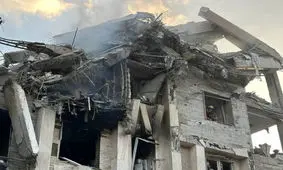 پیکر یک شهید دیگر در شهرک شهید چمران، از زیر آوار خارج شد/ ویدئو