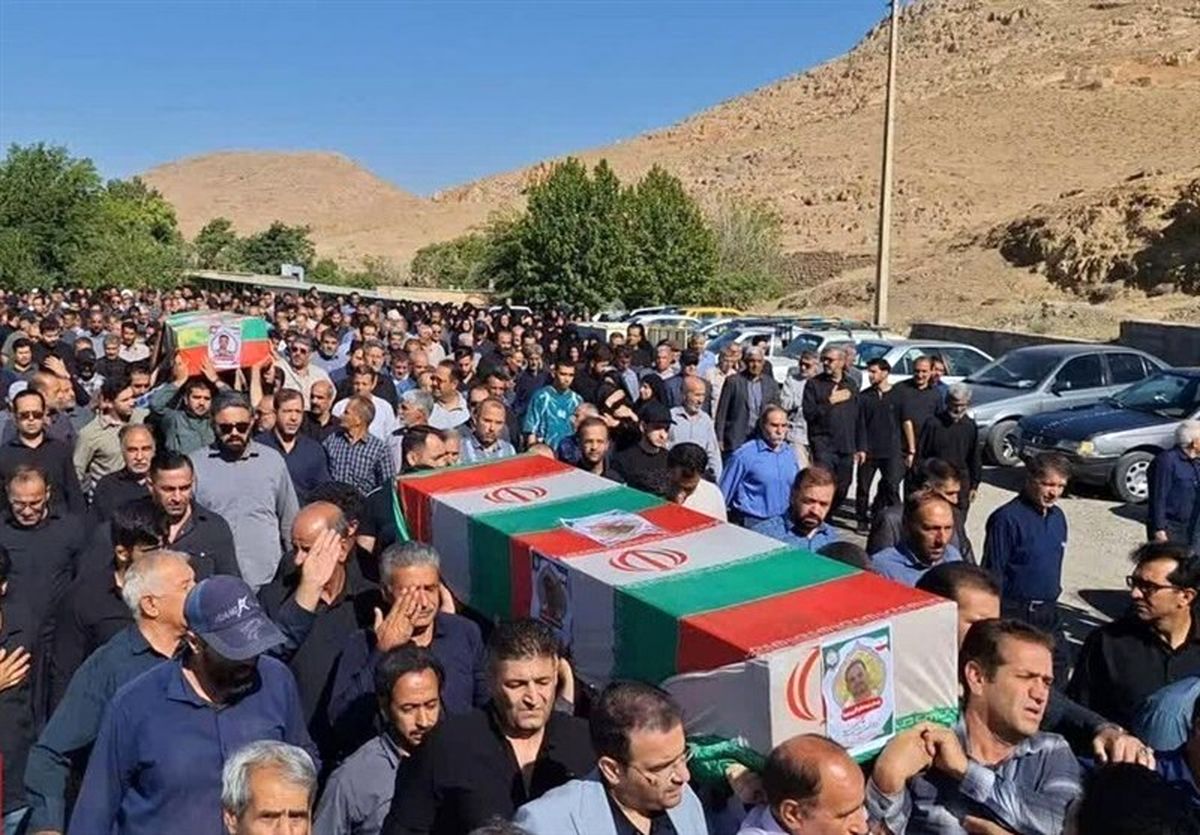 اسامی 10 پاسدار شهید شده در حمله دیروز اسرائیل به یزد