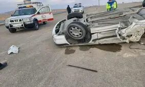 مرگ دلخراش سرنشین پژو با سقوط از خودرو 