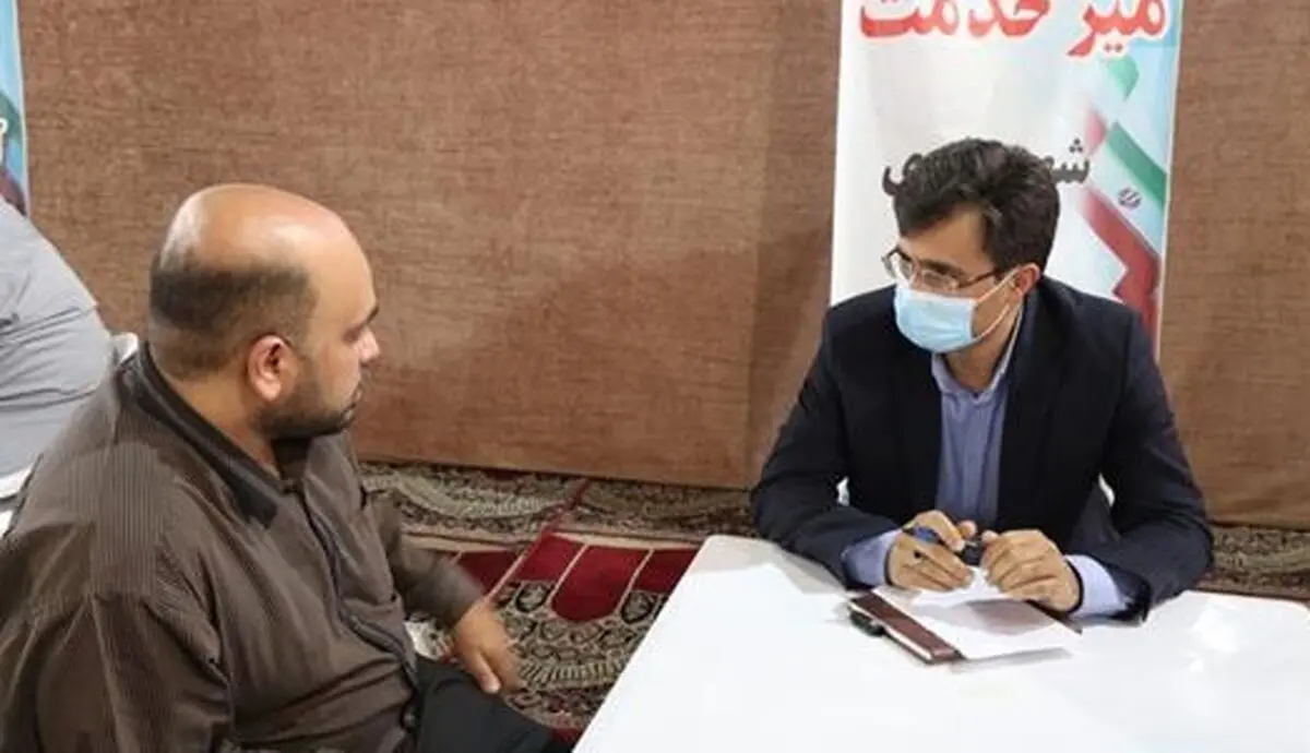میز خدمت شهرداری اهواز با حضور معاون برنامه ریزی و توسعه سرمایه انسانی شهرداری اهواز برگزار شد