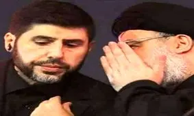 محافظ شخصی سید حسن نصرالله شهید شد/ ویدئوی لحظاتی قبل از شهادت در حرم امیرالمومنین