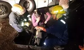 سانحه برای اتوبوس زائرین ایرانی در عراق