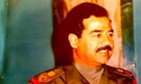 دیدار کمال خرازی و ظریف با صدام در سال ۱۳۷۲/ عکس