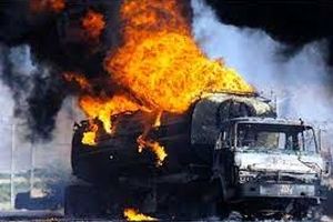 انفجار تانکر حمل سوخت در زابل