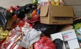 ۱۶ تن مواد غذایی غیرقابل مصرف در مهاباد کشف شد