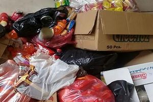 ۱۶ تن مواد غذایی غیرقابل مصرف در مهاباد کشف شد