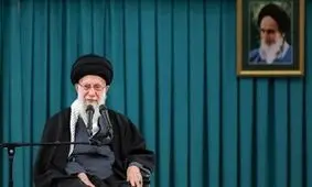 عکسی از پوستر معنادار در توئیتر سایت رهبر انقلاب؛ رکورددار المپیک آدم کشی