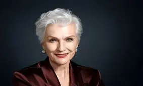 مادر ایلان ماسک ، مدل شد/ تصاویر