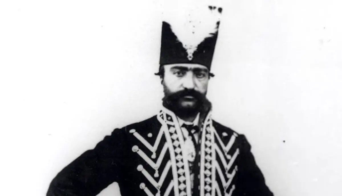 سفر در زمان؛ عکس یادگاری زنان ناصرالدین شاه در حیاط سلطنت‌آباد 