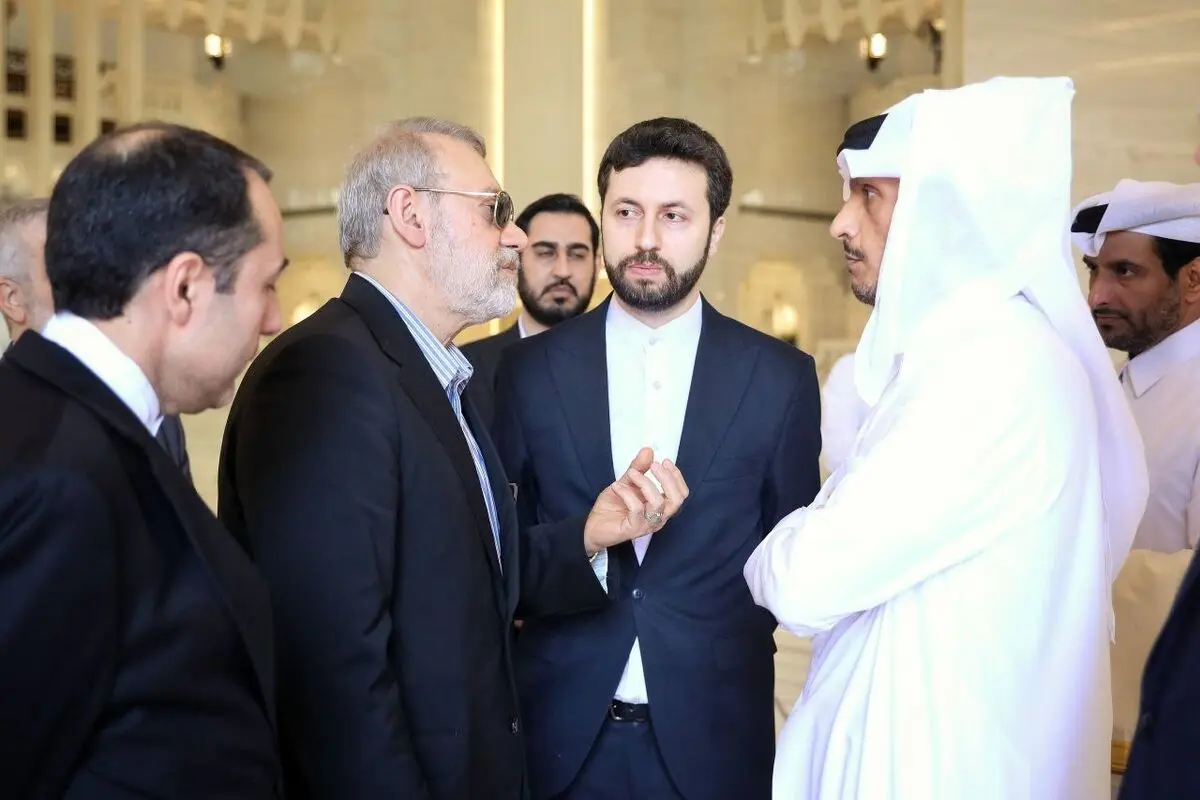 بیانیه وزارت‌خارجه قطر درباره جزئیات دیدار با لاریجانی
