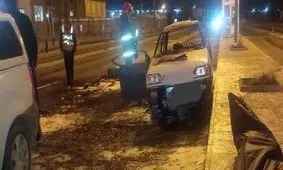 2 قاچاقچی سوخت در پراید زنده زنده سوختند