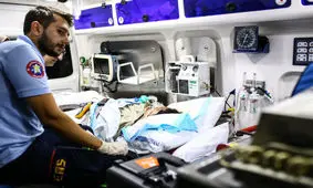 تصاویر انتقال صابر کاظمی به ایران
