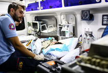 تصاویر انتقال صابر کاظمی به ایران
