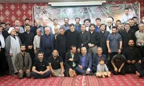 شکوه اتحاد اقوام در هیئت عزاداران بختیاری اهواز