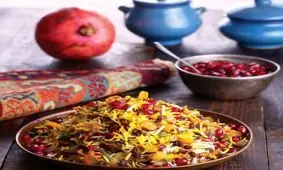 طرز تهیه انار پلو، شام خوشمزه برای شب چله