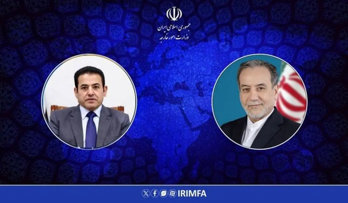 تماس تلفنی عراقچی با مشاور امنیت ملی عراق 
