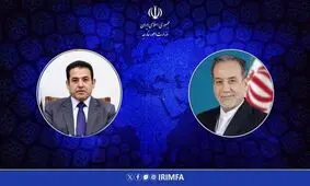 تماس تلفنی عراقچی با مشاور امنیت ملی عراق 
